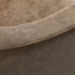 Gabbiano Roma oude bruine kappersstoel - Afbeelding 4