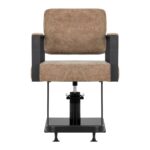 Gabbiano Modena oude bruine kappersstoel - Afbeelding 6