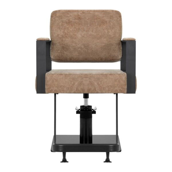 Gabbiano Modena oude bruine kappersstoel - Afbeelding 6