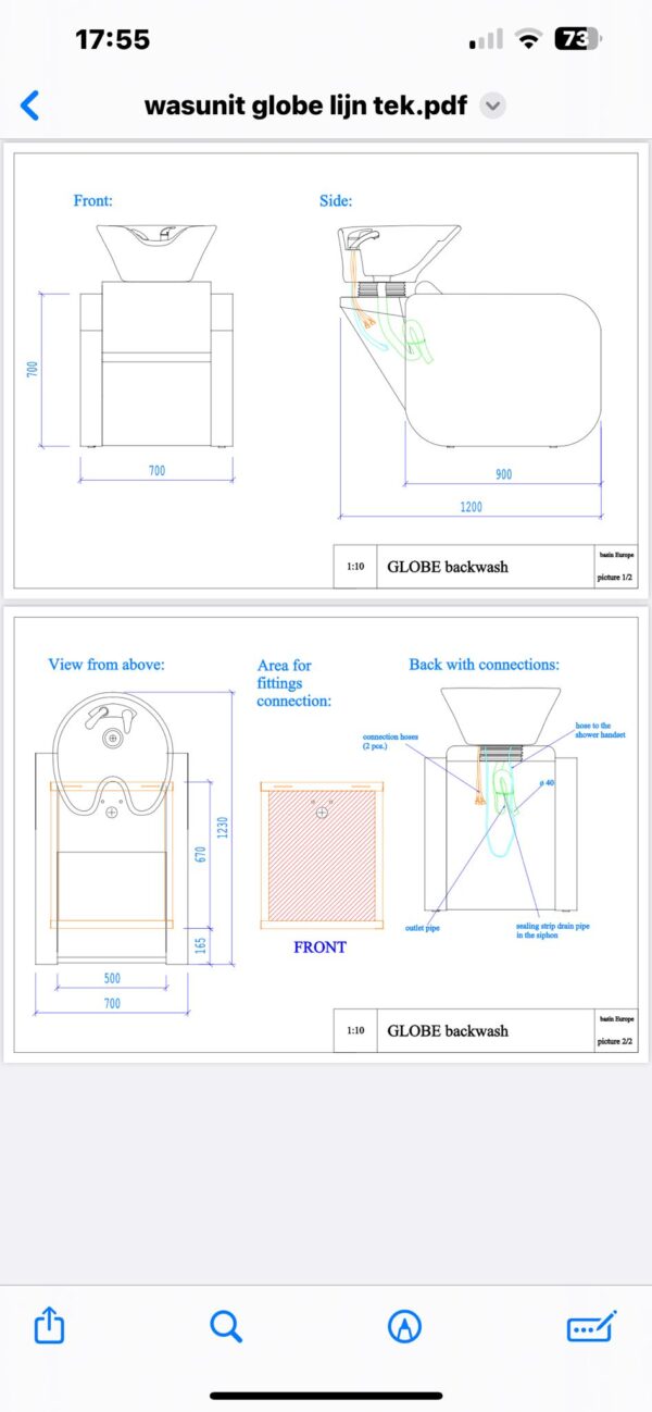 Wasunit Globe - Afbeelding 2