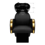 Wasunit Malaga zwart goud - Afbeelding 2