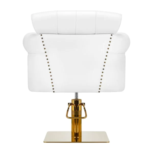 Kappersstoel Berlijn Wit - Afbeelding 5