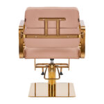 Kappersstoel Porto Beige goud - Afbeelding 3