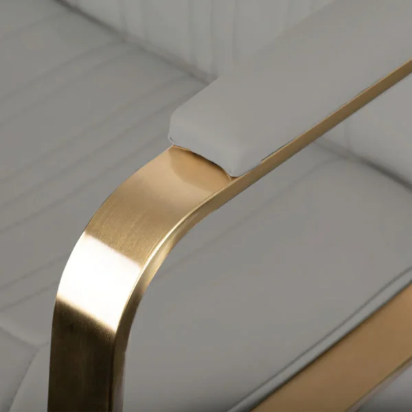 Gabbiano Acri kappersstoel goud - beige - Afbeelding 3