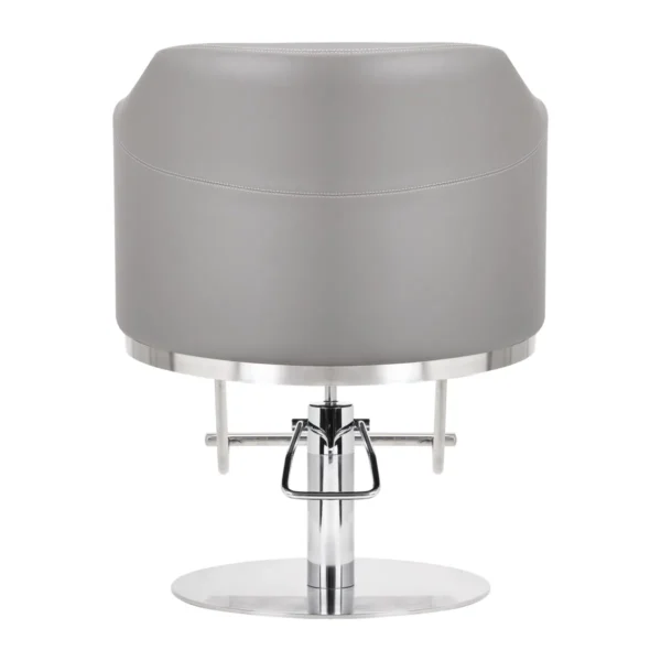 Gabbiano Burgos grijze kappersstoel - Afbeelding 3