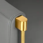 Gabbiano Burgos goud grijze kappersstoel - Afbeelding 3