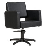 Kappersstoel  Sandro zwarte ster voet