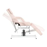 Hydraulische cosmetische behandelstoel Basic 210 roze - Afbeelding 5