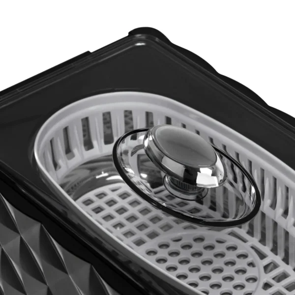 Ultrasone wasmachine AD-3000 capaciteit 0,45 L 35W Zwart - Afbeelding 7