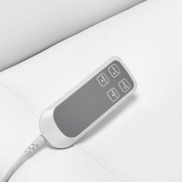 Elektrische behandelstoel SILLON CLASSIC 2 motoren pedi wit - Afbeelding 11