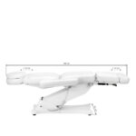 Elektrische behandelstoel SILLON CLASSIC 2 motoren pedi wit - Afbeelding 18