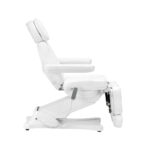 Elektrische behandelstoel SILLON CLASSIC 2 motoren pedi wit - Afbeelding 3