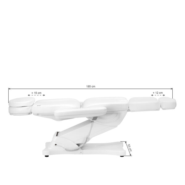Elektrische behandelstoel SILLON CLASSIC 3 motoren   wit - Afbeelding 18