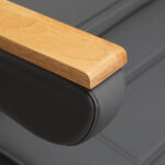 Elektrische behandelstoel SILLON Lux 273b 3 actuators grijs met grijze voet - Afbeelding 7