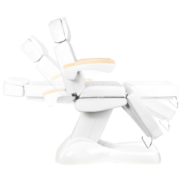 Elektrische behandelstoel lux wit/beuken 3m - Afbeelding 4