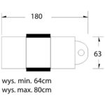 Hydraulische behandelstoel a 234c pedi wit - Afbeelding 5