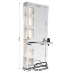 Gabbiano kappersconsole b058 parel - Afbeelding 3