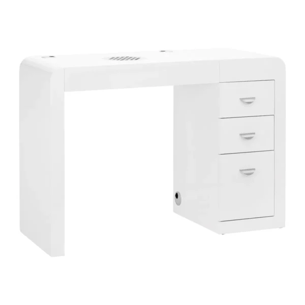 Cosmetisch bureau 312 wit links - Afbeelding 2