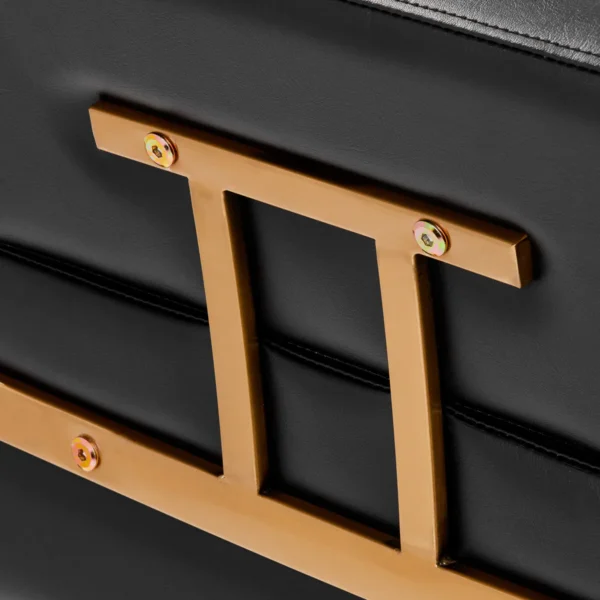 Gabbiano Porto-GM kappersstoel zwart - Afbeelding 6