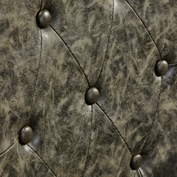 Kappersstoel President Oud Leer Groen - Afbeelding 6