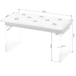 Momo Diamond manicure steunstandaard Velour Ecru - Afbeelding 3