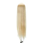 Gabbiano WZ2 kapperstrainingshoofd, synthetisch haar, kleur 613#, lengte 24" - Afbeelding 3
