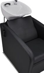 ASTON wasunit kapper wit zwart LEDER ELEKTRISCHE VERPLAATSBARE OPSTELLING (SUPER WOONKAMER) 7