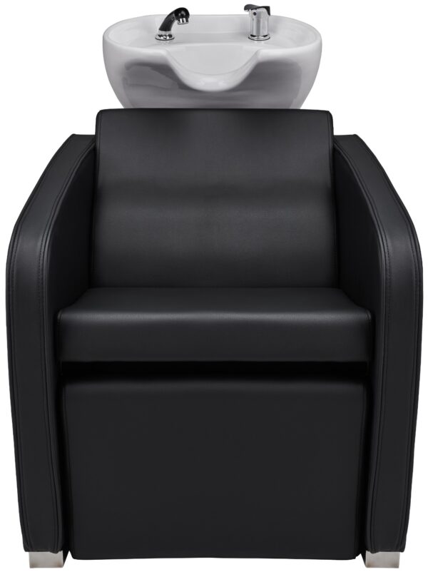 ASTON wasunit kapper wit zwart LEDER ELEKTRISCHE VERPLAATSBARE OPSTELLING (SUPER WOONKAMER) 2