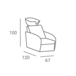 COMFORT wasunit kapper wit P-7 2