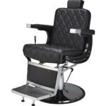 DUKE SKAJ kappersstoel en barberstoel zwart 6