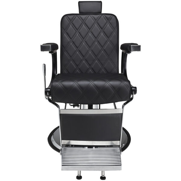 DUKE SKAJ kappersstoel en barberstoel zwart 2