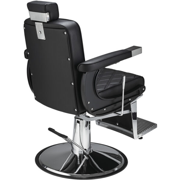 DUKE SKAJ kappersstoel en barberstoel zwart 5