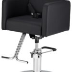 DWZ kinderkappersstoel CY BABY SKAJ zwart 1