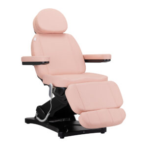 Elektrische behandelstoel SILLON CLASSIC 3 motoren roze 1