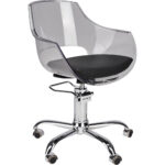 GHOST 01 kappersstoel P-7  chroom 1