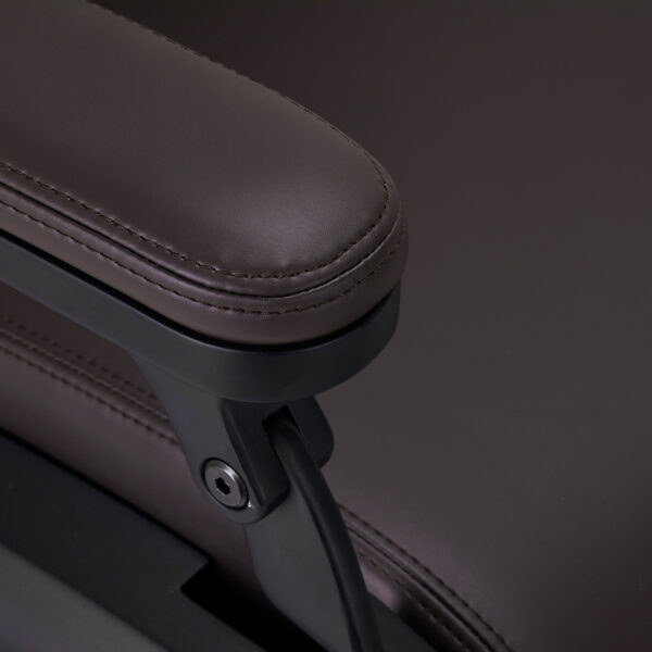 Gabbiano Duke elektrische kappersstoel bruin 8