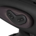 Gabbiano Duke elektrische kappersstoel bruin 9