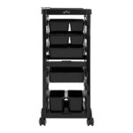 Gabbiano Werkwagen kapper trolley 68A zwart 5