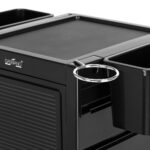 Gabbiano Werkwagen kapper trolley 68C zwart 9