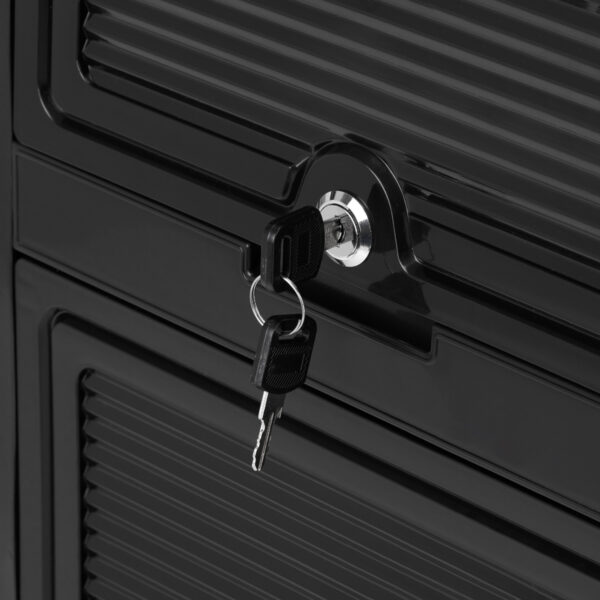 Gabbiano Werkwagen kapper trolley 68C zwart 10