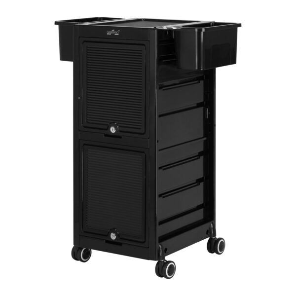 Gabbiano Werkwagen kapper trolley 68C zwart kopen