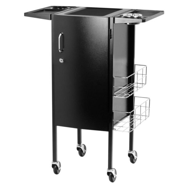 Gabbiano Werkwagen kapper trolley deluxe 500 zwart 6