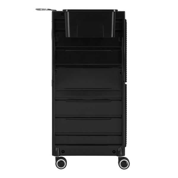 Gabbiano Werkwagen kapper trolley met UV-sterilisator 68UV zwart 7