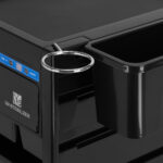 Gabbiano Werkwagen kapper trolley met UV-sterilisator 68UV zwart 8