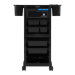 Gabbiano Werkwagen kapper trolley met UV-sterilisator 68UV zwart 4