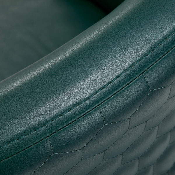 Gabbiano kappersstoel Wersal goud flesgroen 7