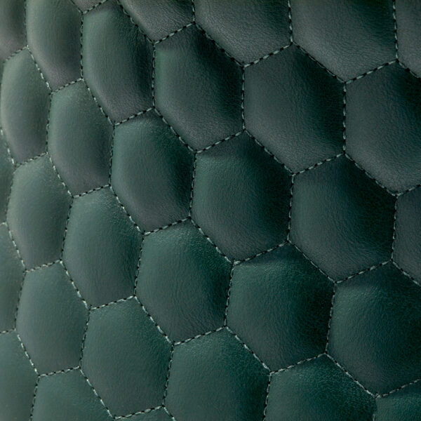 Gabbiano kappersstoel Wersal goud flesgroen 8