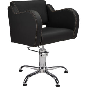 HOLLY 01 kappersstoel P-7 goud zwarte voeten 1