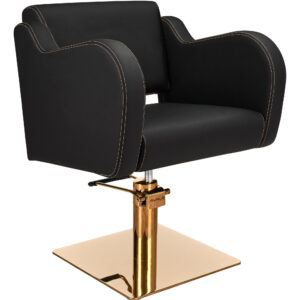 HOLLY kappersstoel G1 P-7 goud vierkant 1