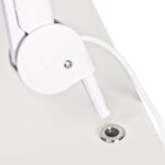 Inox buisloeplamphouder 7